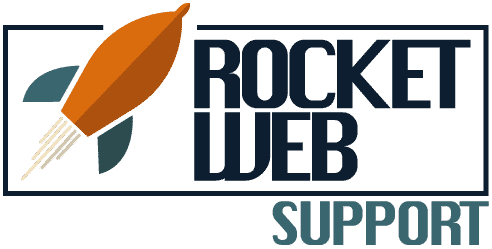 Rocket Web Support Logo